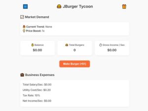 Jwèt Tycoon jburger sou entènèt