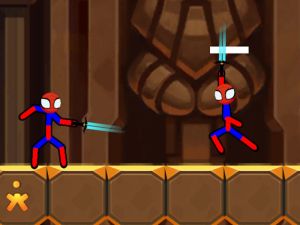 Jwèt Stickman batay batay sou entènèt