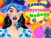 Jwèt Makiyaj dous ak frwiti sou entènèt