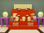 Jwèt Hinamatsuri chape jwèt sou entènèt
