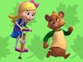Jwèt Goldie & Bear Fairy Kont avanti Forest  sou entènèt