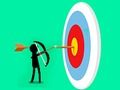 Jwèt Archery Target Pratike  sou entènèt