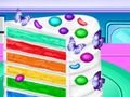 Jwèt Sou entènèt jwèt Vincy Cooking Rainbow anivèsè gato  sou entènèt