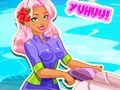 Jwèt Ti fi yo pral ranje tout bagay: scooter Amanda a  sou entènèt
