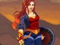 Jwèt Jwèt Amazon Warrior Wonder Woman abiye  sou entènèt