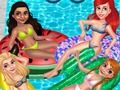 Jwèt Sou entènèt jwèt Princess Pool Party Float  sou entènèt