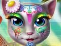 Jwèt Jwèt Kitty Beach makiyaj  sou entènèt