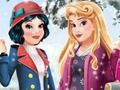 Jwèt Aurora ak nèj Blan Winter Fashion  sou entènèt