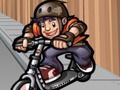 Jwèt Drift kontinuèl sou yon scooter  sou entènèt