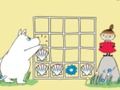 Jwèt Moomins: Kat nan yon ranje  sou entènèt
