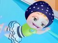 Jwèt Ti bebe Hazel naje tan  sou entènèt