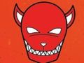 Jwèt Halloween Mask koloran Liv  sou entènèt