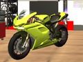 Jwèt Bisiklèt pou Gare: Motosiklèt kous avanti 3D  sou entènèt