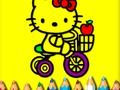 Jwèt Retounen nan lekòl la: Sweet Kitty koloran  sou entènèt