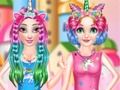 Jwèt Princesses Rainbow likorn cheve Salon sou entènèt Jwèt Princesses Rainbow likorn cheve Salon sou entènèt