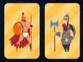 Jwèt Memwa Spartan ak Viking gèrye yo  sou entènèt