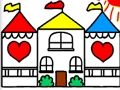 Jwèt Back To School Coloring Book DOLLHOUSE  sou entènèt