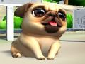 Jwèt Paw Puppy jenn ti kabrit tren surfe kourè sou entènèt