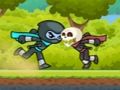 Jwèt Ninja kouri ak desann  sou entènèt