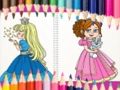 Jwèt Bèl Liv koloran Princess  sou entènèt