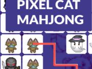 Jwèt Pixel chat majong  sou entènèt