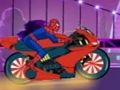 Jwèt Spiderman moto raser  sou entènèt