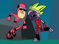 Jwèt Teen Titans Go! Atak marekaj  sou entènèt