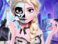 Jwèt Jwèt Halloween pati Tattoo Elsa a  sou entènèt