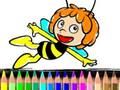 Jwèt Retounen Lekòl Maja Bee Coloring Book  sou entènèt