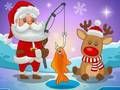 Jwèt Nwèl lapèch Santa a  sou entènèt
