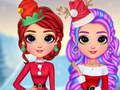 Jwèt Sou entènèt jwèt Rainbow Girls Nwèl Ekip  sou entènèt