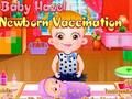 Jwèt Vaksinasyon ti bebe Hazel tibebe ki fèk fèt  sou entènèt