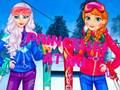 Jwèt Sou entènèt jwèt Princesses nan ski  sou entènèt