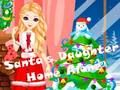 Jwèt Pitit fi Santa a lakay pou kont li  sou entènèt