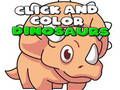 Jwèt Klike sou ak koulè dinozò  sou entènèt
