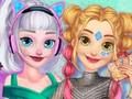 Jwèt Sou entènèt jwèt Elsa ak Rapunzel Future Fashion  sou entènèt