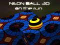 Jwèt Neon boul 3d sou kouri  sou entènèt