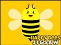 Jwèt Sou entènèt jwèt Happy Bees Jigsaw  sou entènèt