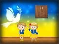 Jwèt Sou entènèt jwèt Amgel Peace Room sove  sou entènèt