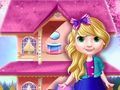Jwèt Sou entènèt jwèt Princess poupe kay dekorasyon  sou entènèt