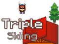 Jwèt Triple ski 2D sou entènèt Jwèt Triple ski 2D sou entènèt