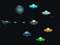 Jwèt Sou entènèt jwèt UFO espas tirè  sou entènèt