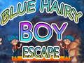 Jwèt Sou entènèt jwèt Blue Hairy Boy chape  sou entènèt