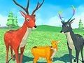 Jwèt Deer Simulator Animal Fanmi  sou entènèt