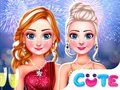 Jwèt Sou entènèt jwèt Frozen Princess Nouvèl Ane  sou entènèt