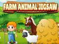 Jwèt Sou entènèt jwèt Farm Animal Jigsaw  sou entènèt
