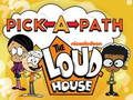 Jwèt Sou entènèt jwèt Loud House Pick-a-Path  sou entènèt