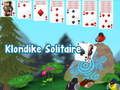 Jwèt Klondike solitèr  sou entènèt