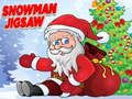 Jwèt Sou entènèt jwèt Snowman JigSaw  sou entènèt
