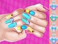 Jwèt Elsa Princess Tèm Nail Art Diy  sou entènèt